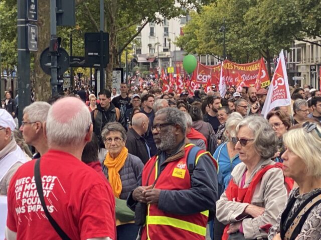 manifestation rennes etudiant 18 septembre