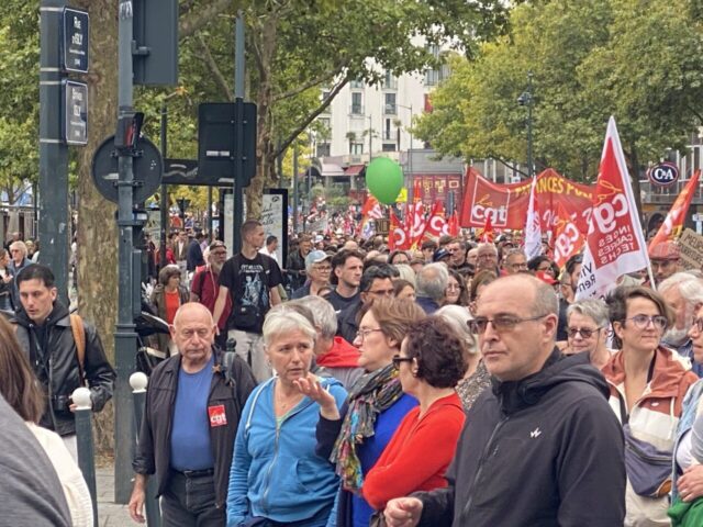 manifestation rennes etudiant 18 septembre