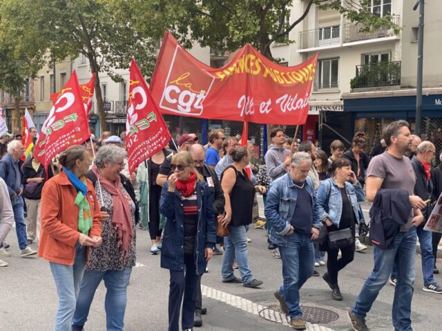 manifestation rennes etudiant 18 septembre