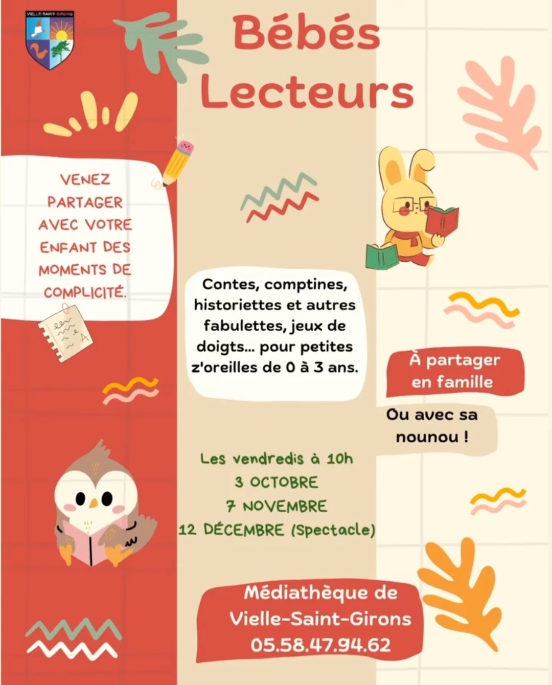 Spectacle Bébés lecteurs