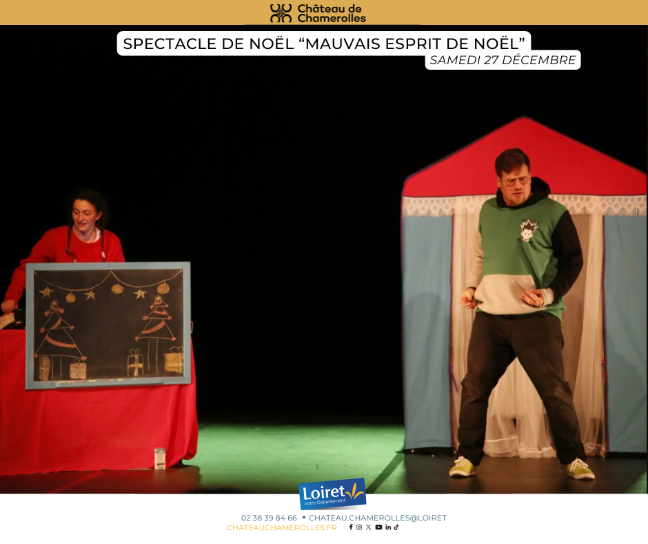 Spectacle de Noël Mauvais esprit de noël