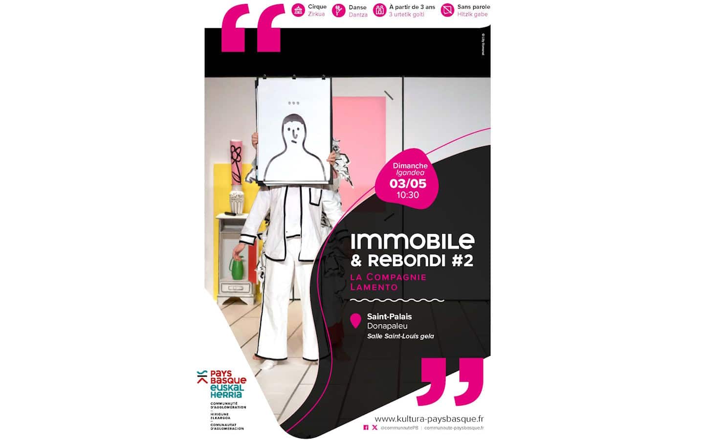 Spectacle "Immobile & Rebondi #2"