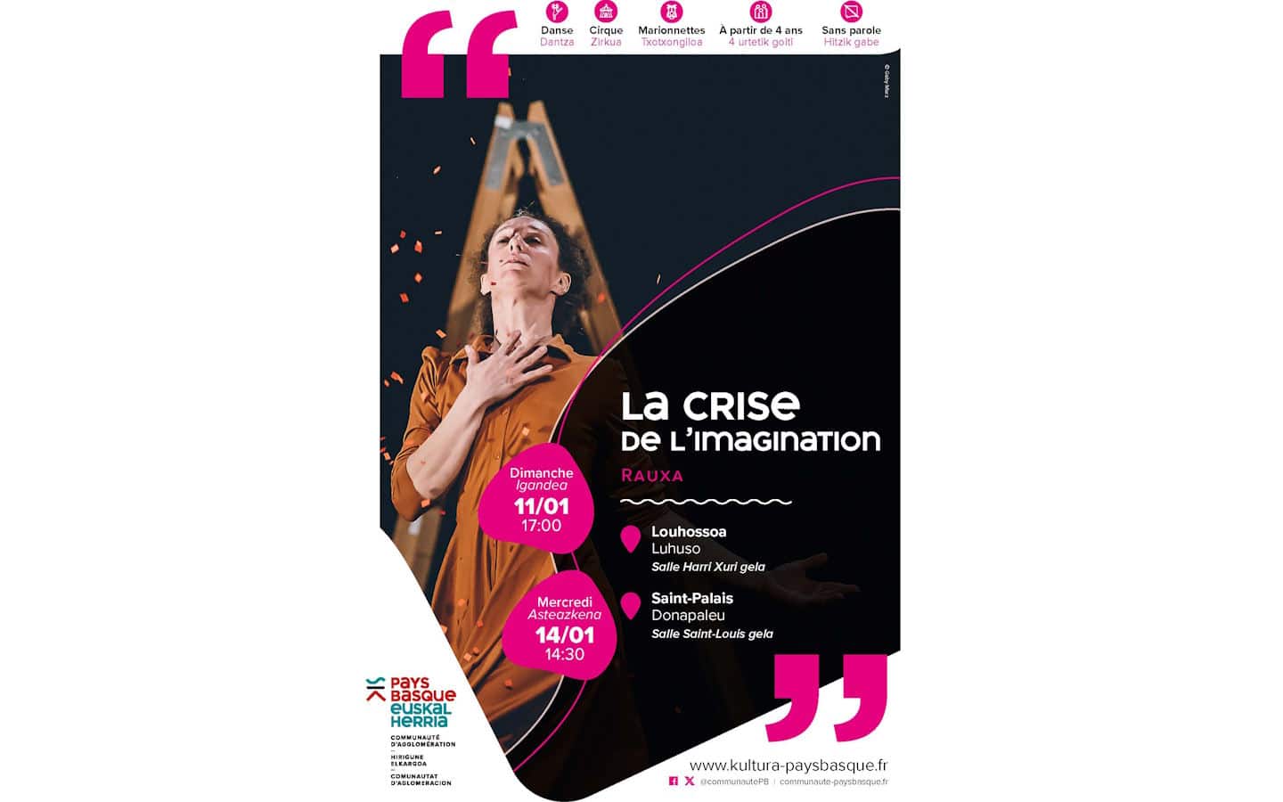 Spectacle "La crise de l'imagination"