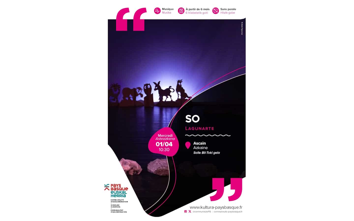 Spectacle So par la compagnie Lagunarte