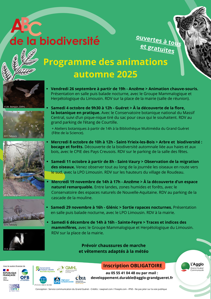 Traces et indices des mammifères