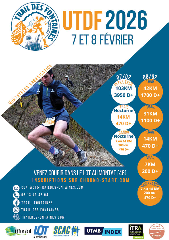 Trail des Fontaines du Montat