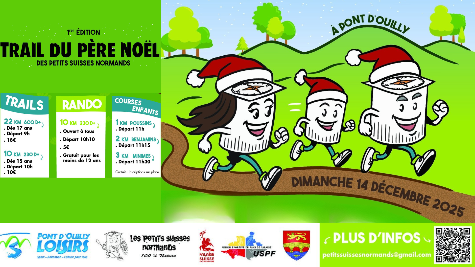 Trail du Père Noël des Petits Suisses Normands