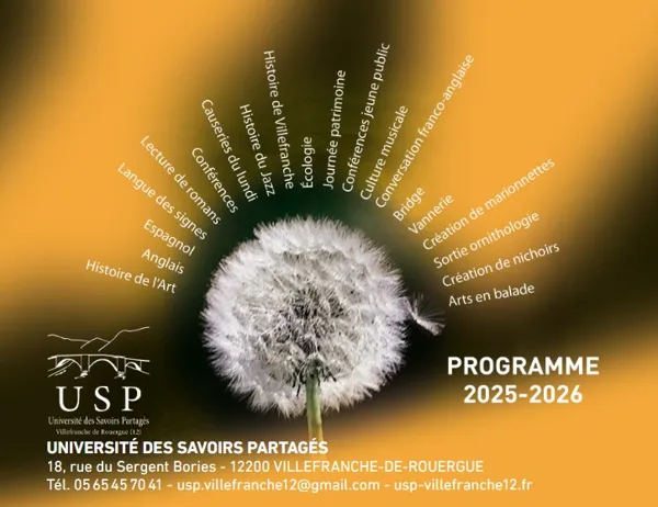 USP Causerie du lundi "Histoire des carillons de Villefranche-de-Rouergue"