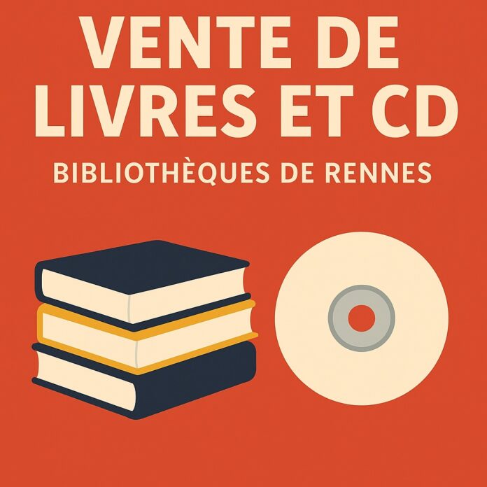 vente livre cd bibliotheques rennes