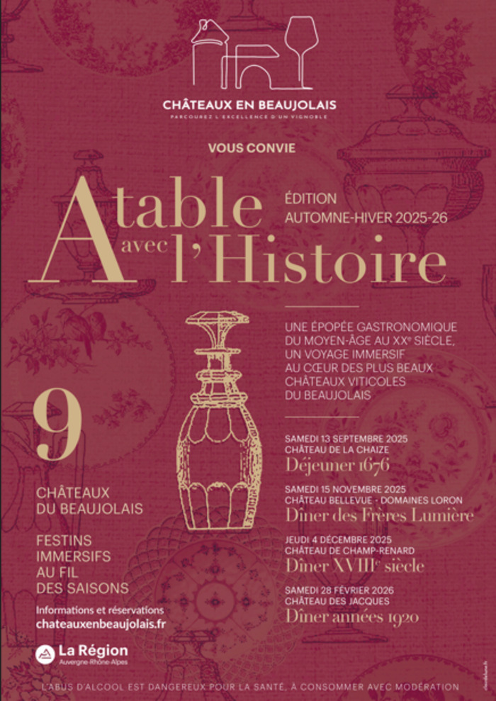 VOYAGE GASTRONOMIQUE AU COEUR DES PLUS BEAUX CHÂTEAUX VITICOLES DU BEAUJOLAIS - Château Bellevue Château Bellevue Villié-Morgon