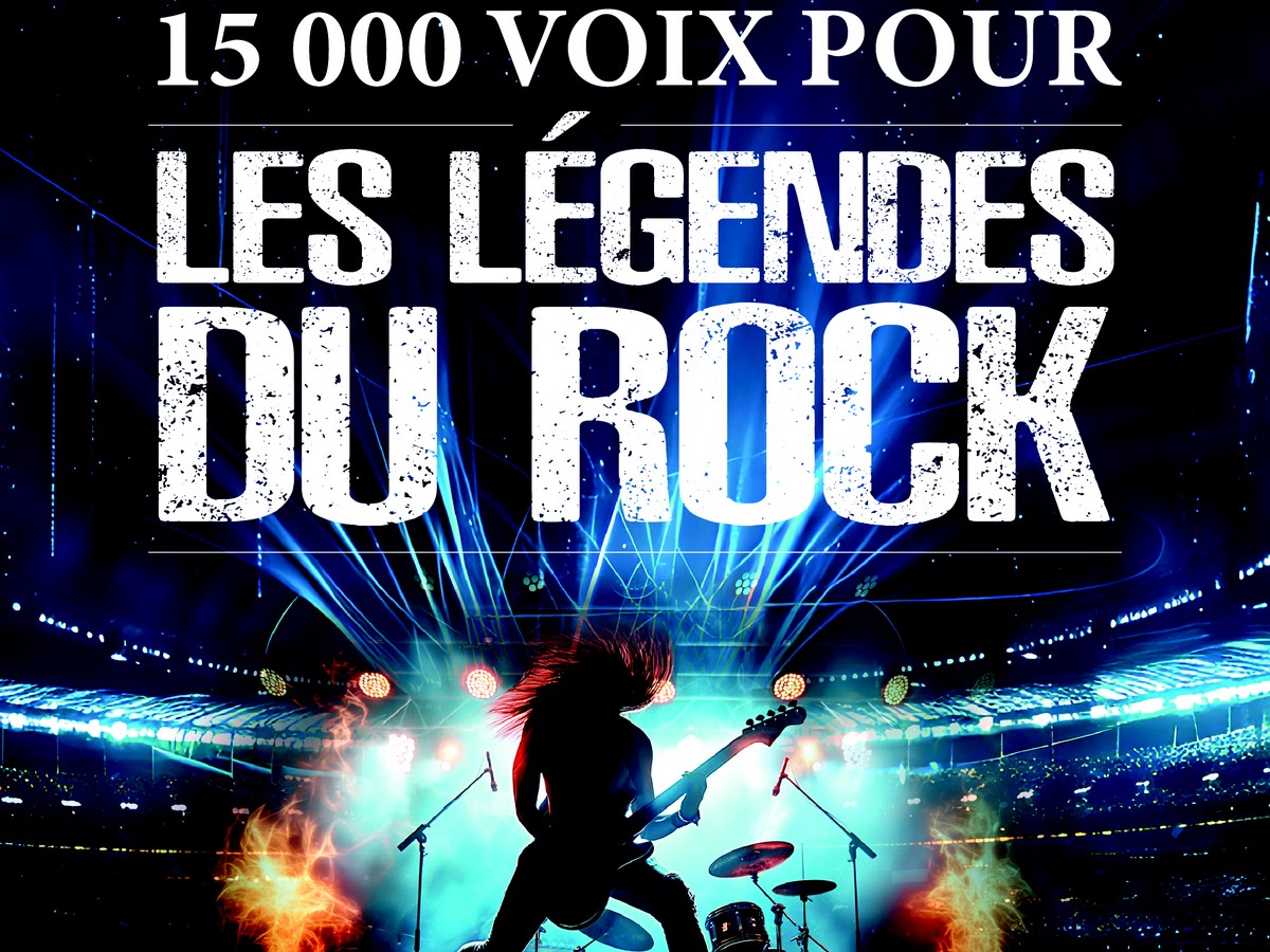 15 000 VOIX POUR LES LÉGENDES DU ROCK