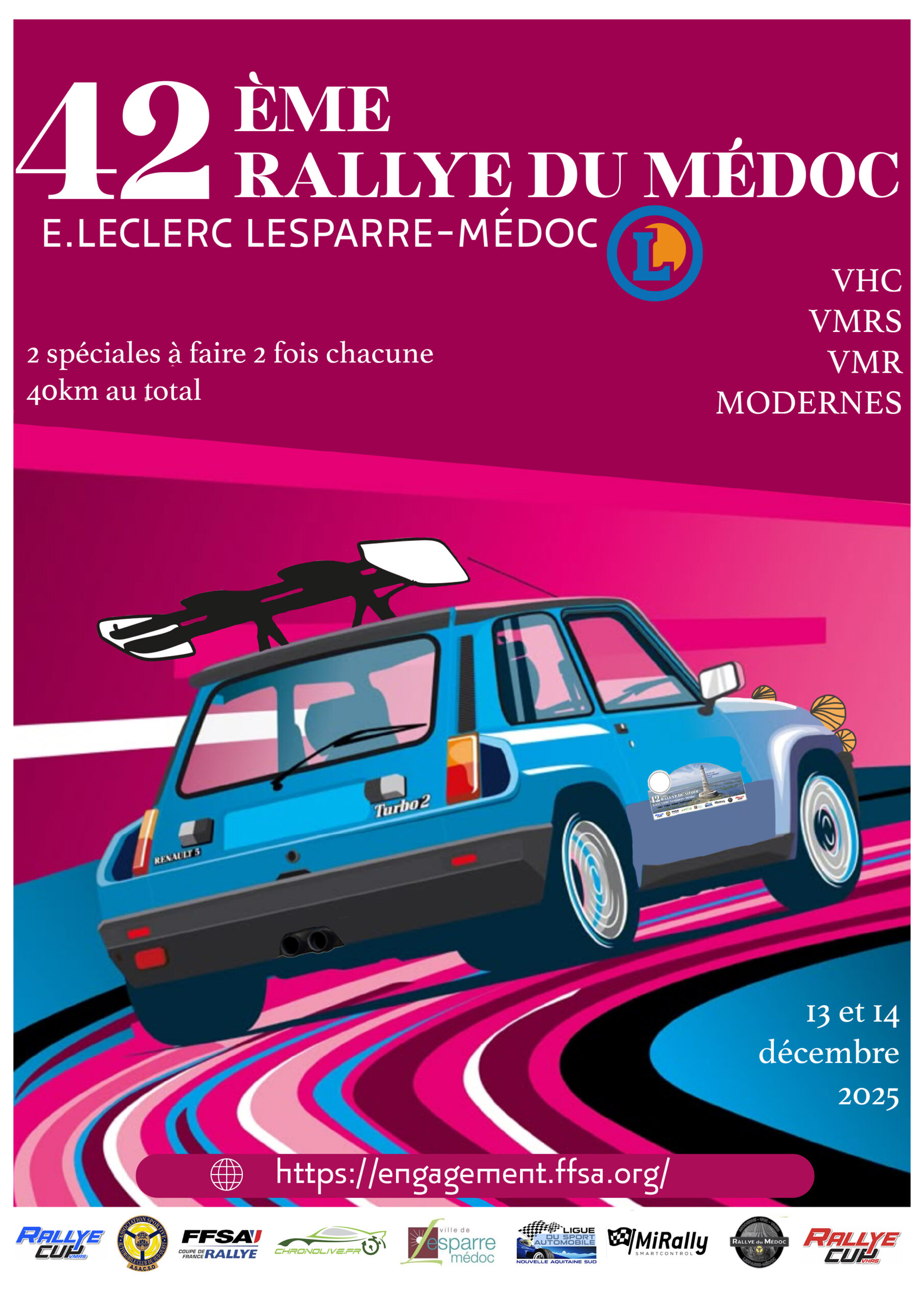 42ème Rallye du Médoc E.Leclerc