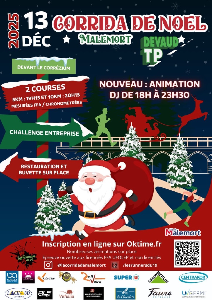 4ème édition de la Corrida de Noël