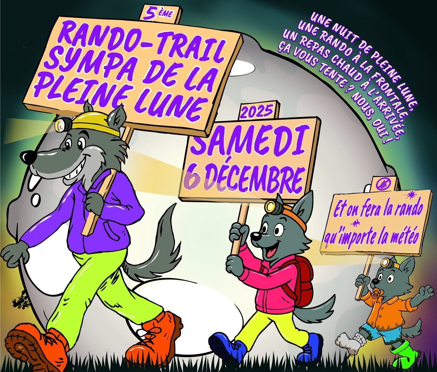 5eme Rando-Trail Sympa de la Pleine Lune