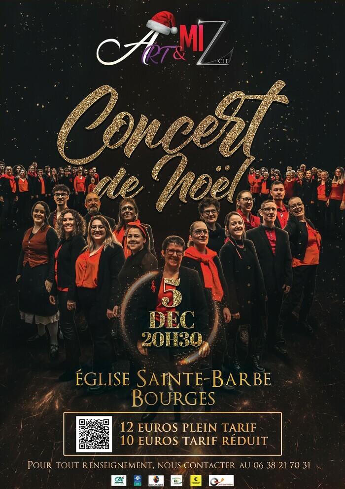 ART&MIZ chante Noël Eglise Sainte Barbe Saint-Germain-du-Puy