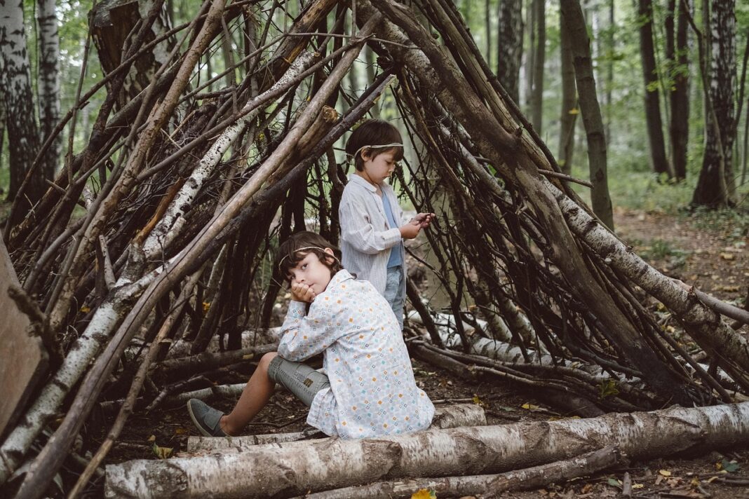 Atelier parents-enfants réalise ta cabane dans les bois  Joué-lès-Tours