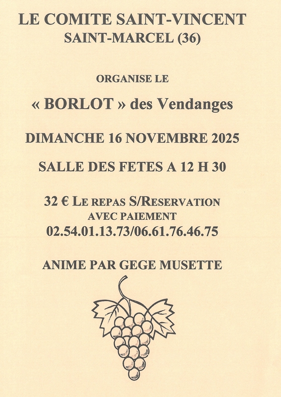 Borlot des Vendanges