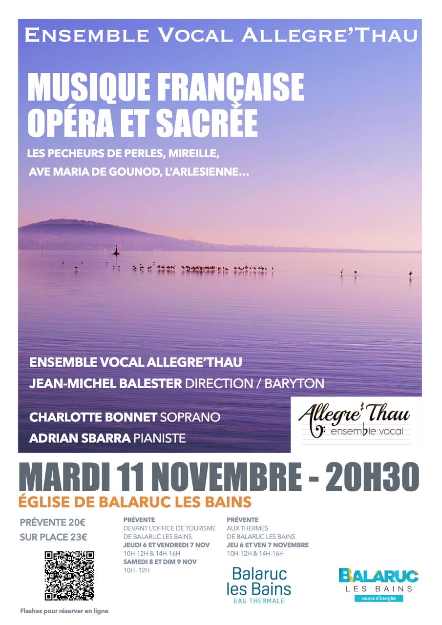CONCERT CHORALE ALLEGRE THAU