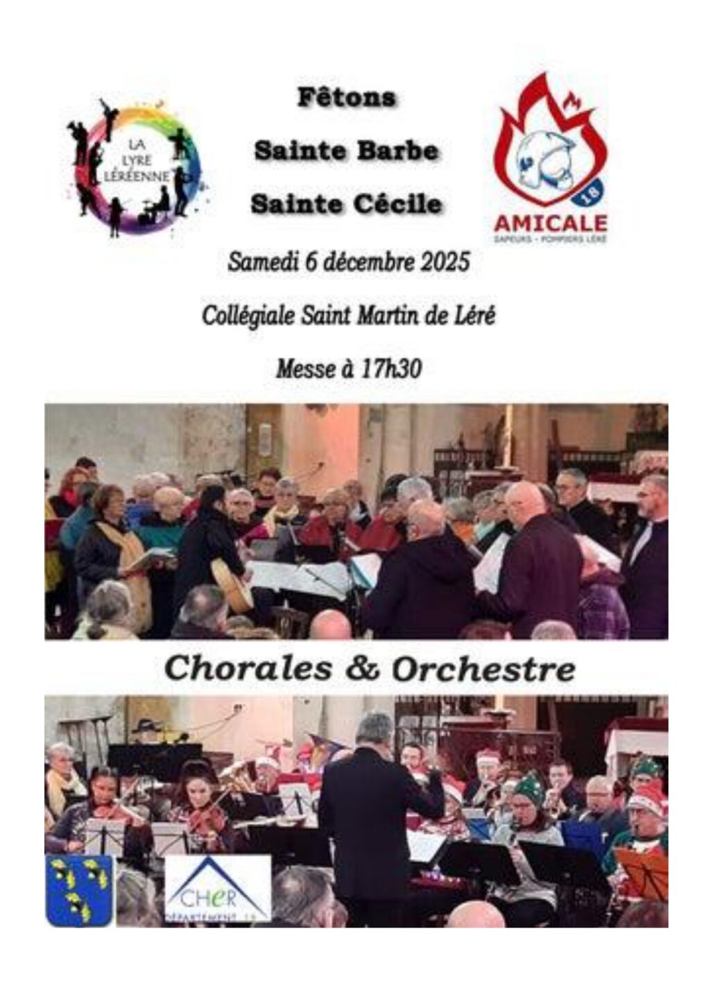 Concert Sainte Barbe et Sainte Cécile