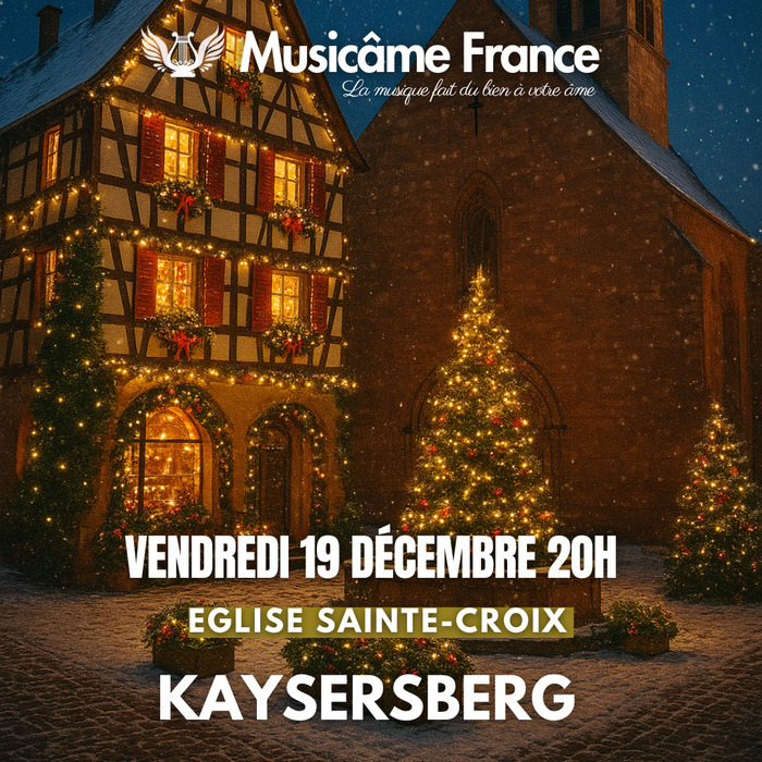 Concert de Noël à Kaysersberg Église Sainte-Croix Kaysersberg-Vignoble
