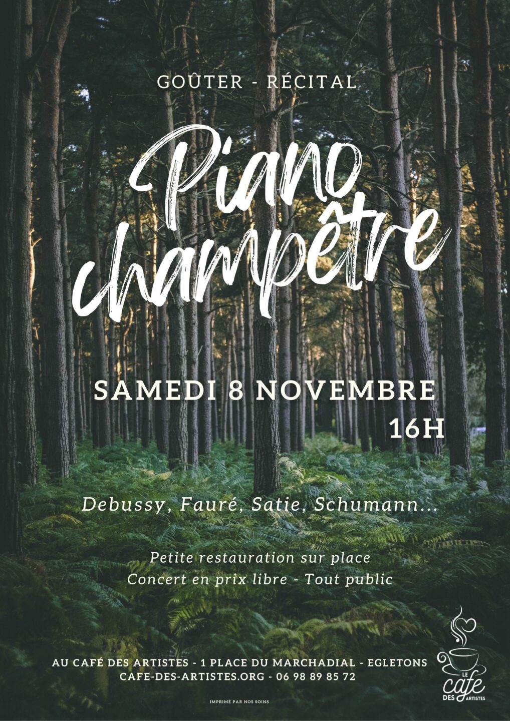 Concert piano champêtre