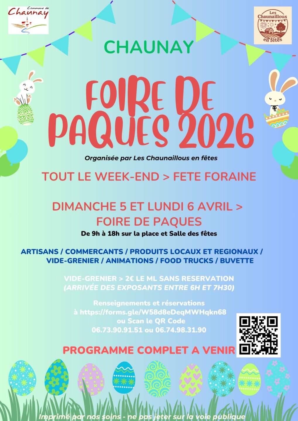 Foire de Pâques 2026
