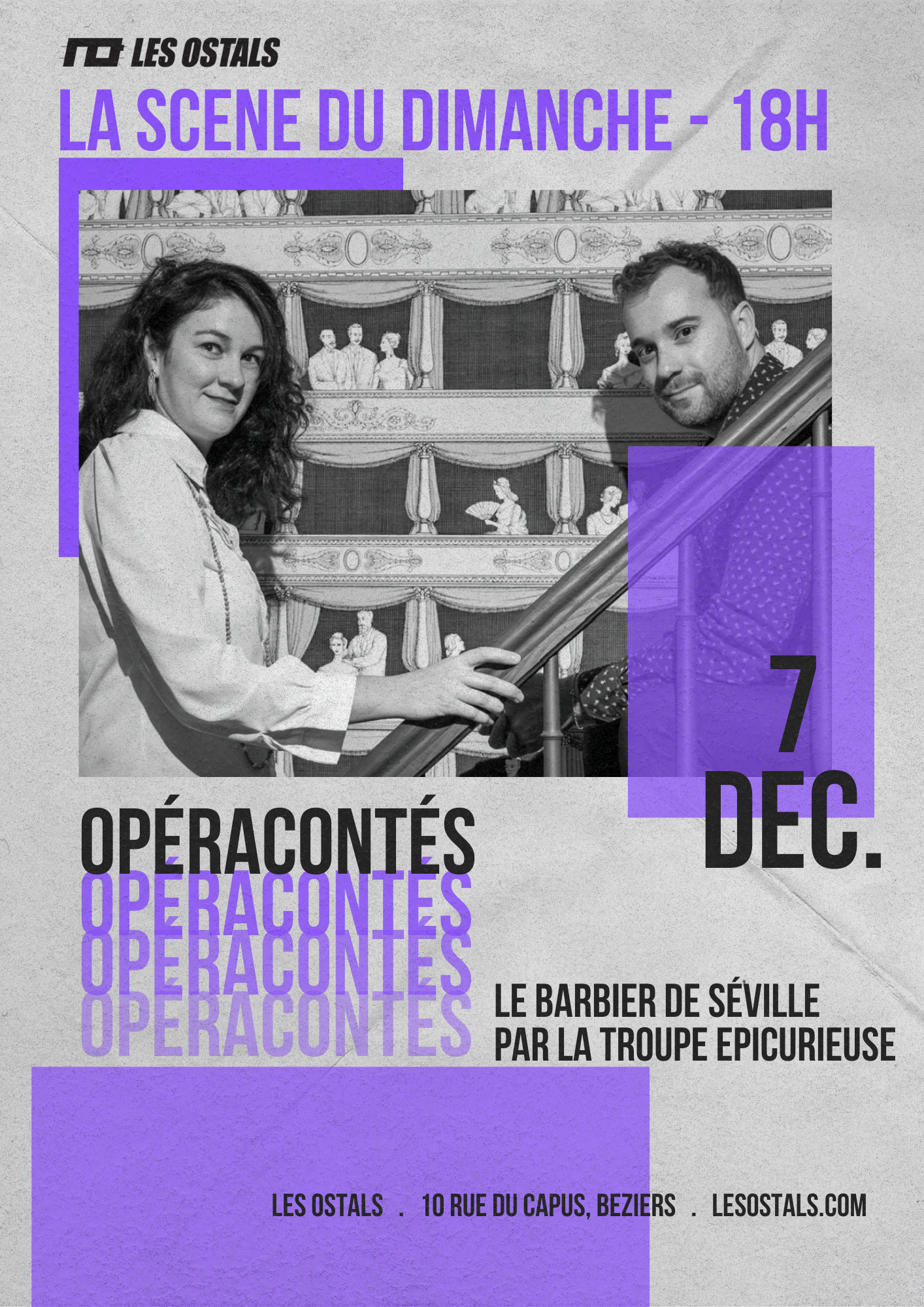 LA SCÈNE DU DIMANCHE OPÉRACONTÉS LE BARBIER DE SÉVILLE