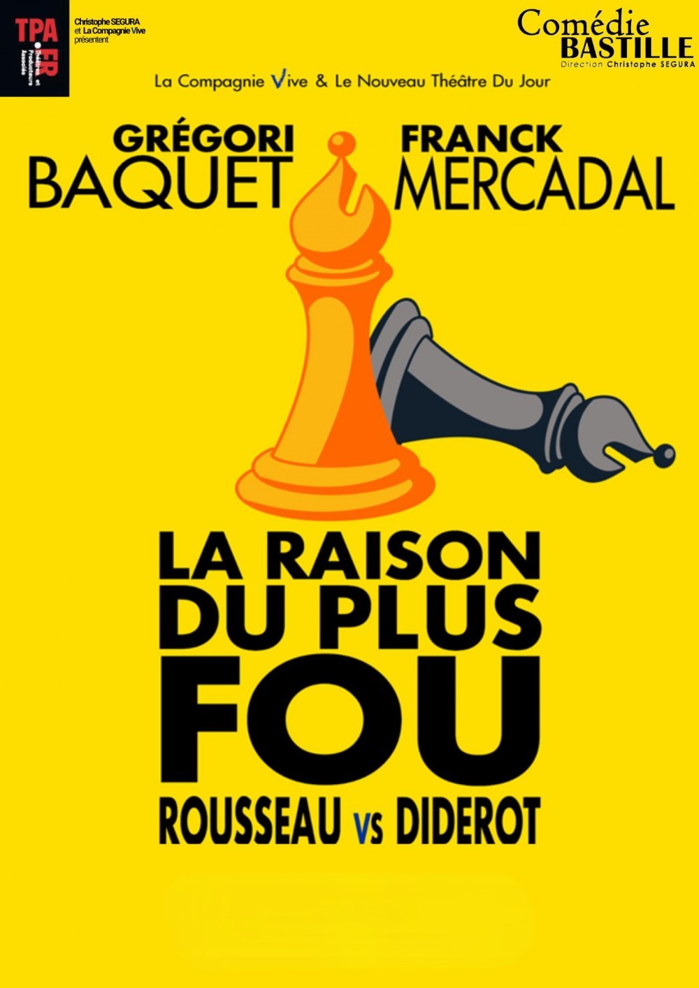 La raison du plus fou Rousseau VS Diderot