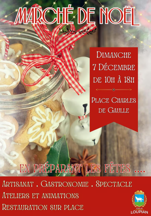 MARCHÉ DE NOËL DE LOUPIAN