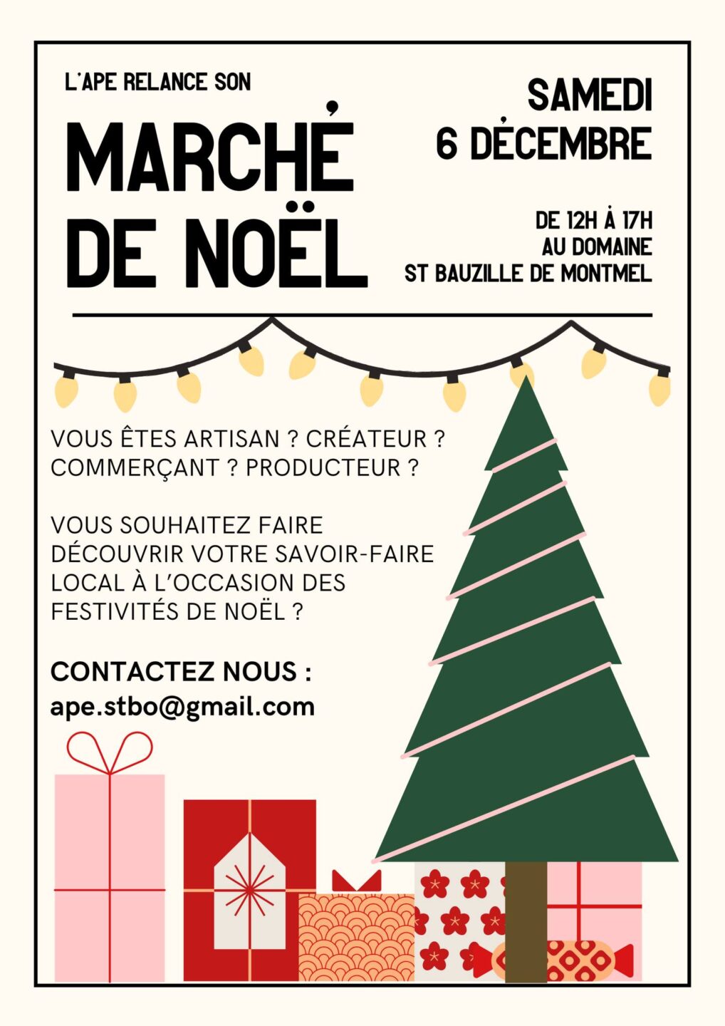 MARCHÉ DE NOËL
