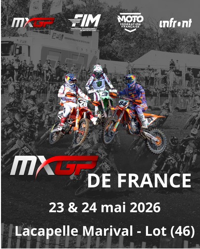 MXGP Grand Prix de France 2026 à Lacapelle-Marival