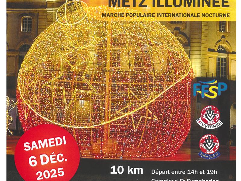 Marche Metz illuminée 31ème édition