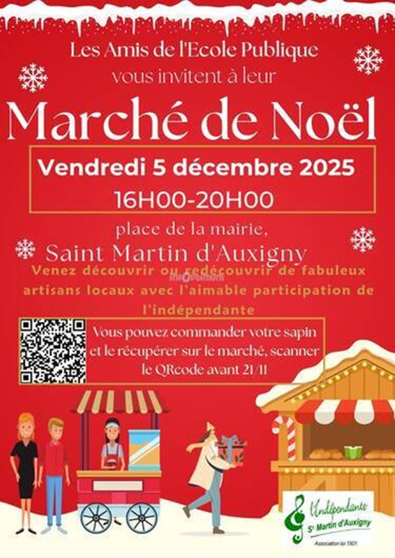Marché de Noël à Saint-Martin-d'Auxigny