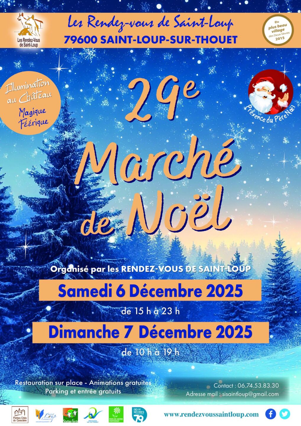 Marché de Noël de Saint-Loup-sur-Thouet