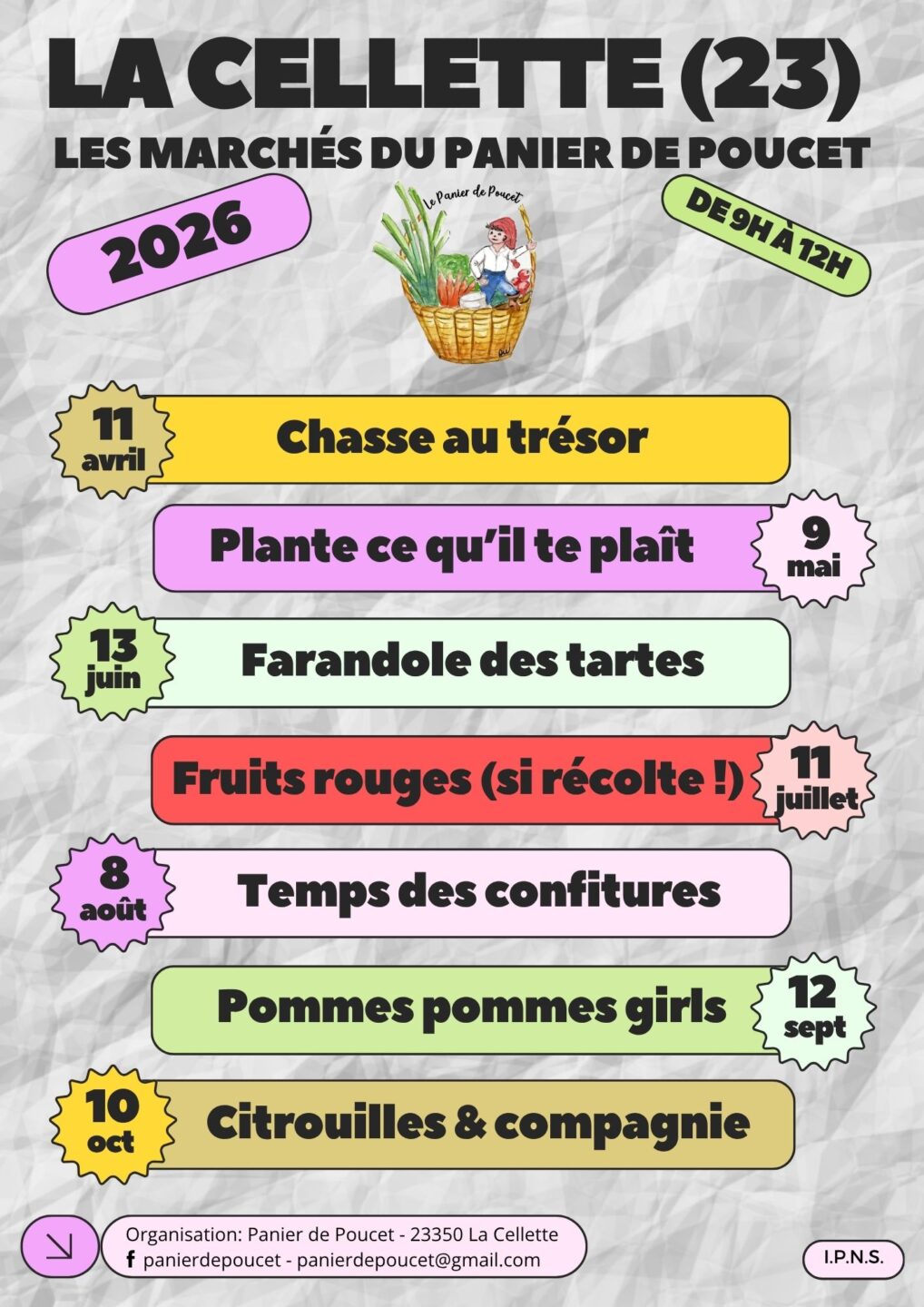 Marché du Panier de Poucet