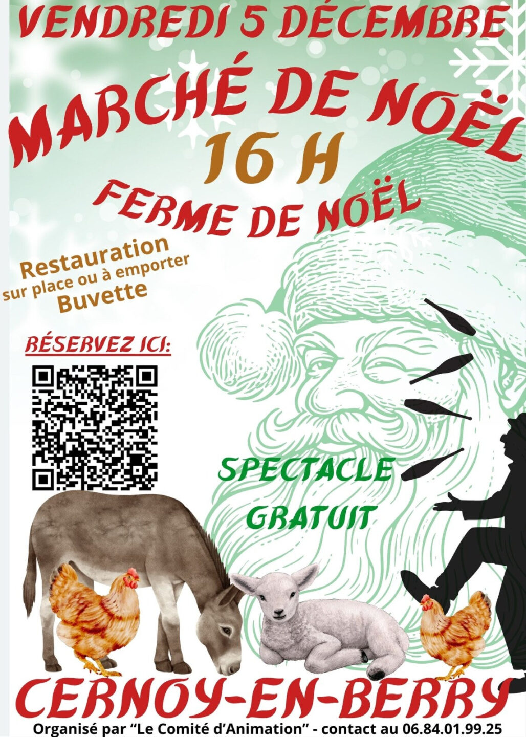 Marché et ferme de Noël
