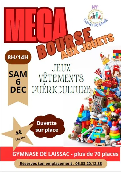 Méga bourse aux jouets