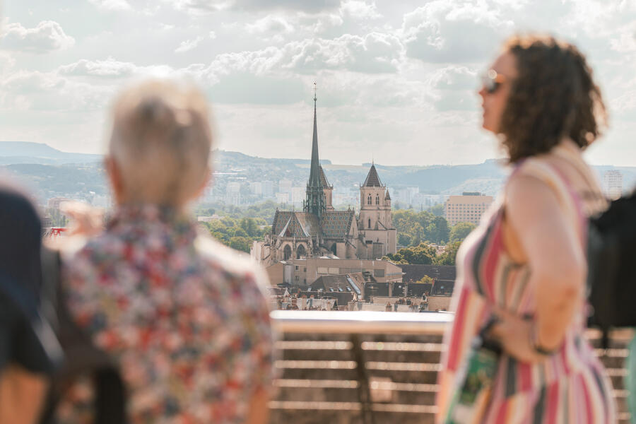 Montée de la Tour Philippe le Bon simplifiée FALC (Facile à Lire et à Comprendre) Semaine dijonnaise des handicaps