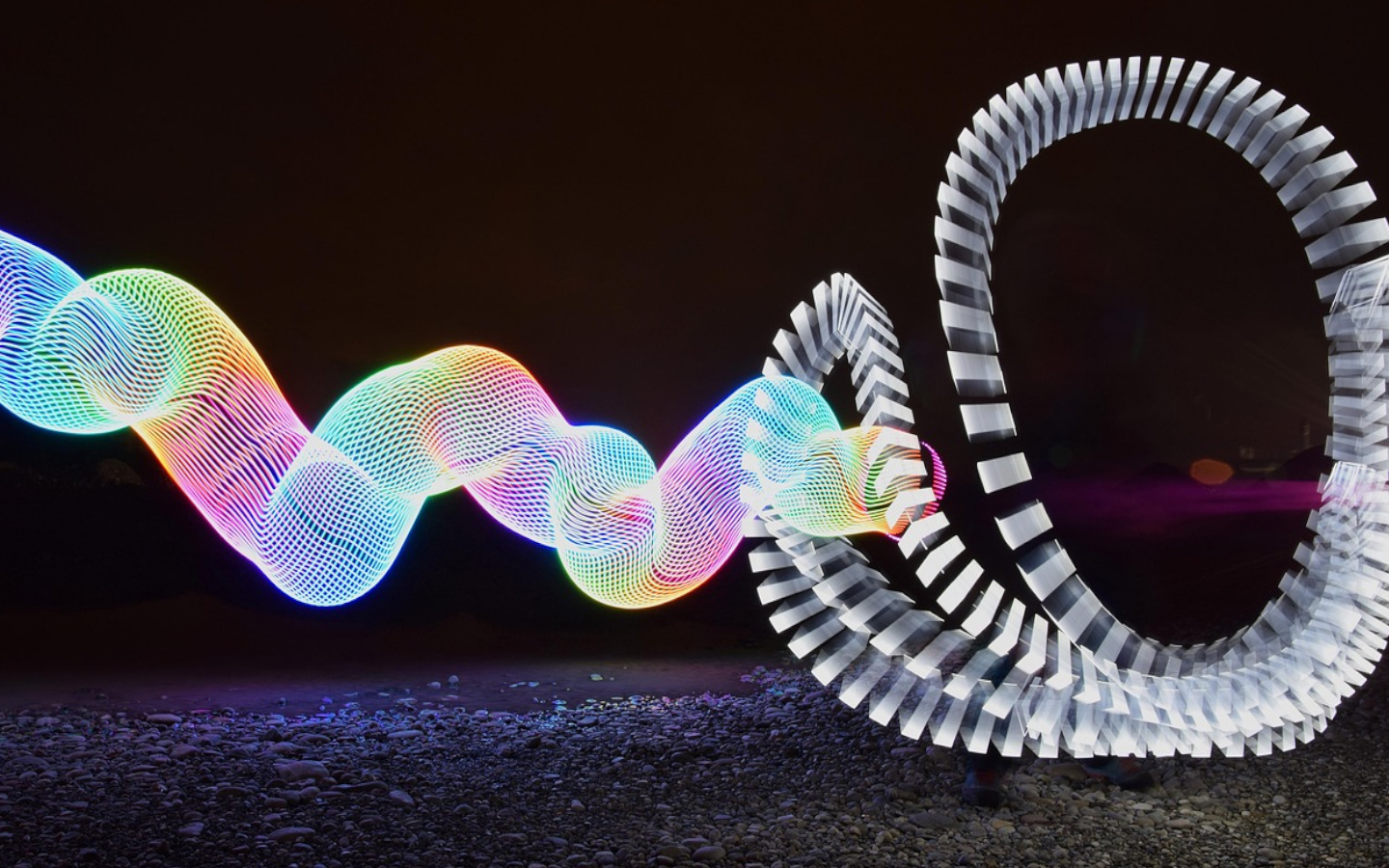 Noël Atelier Light Painting