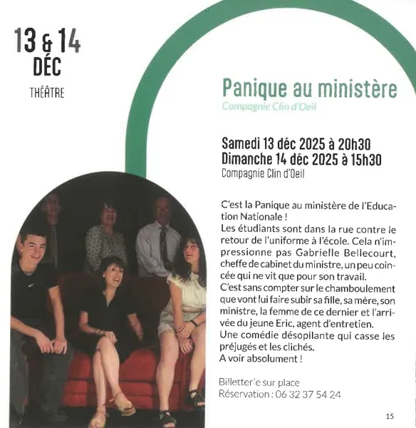 Panique au ministère