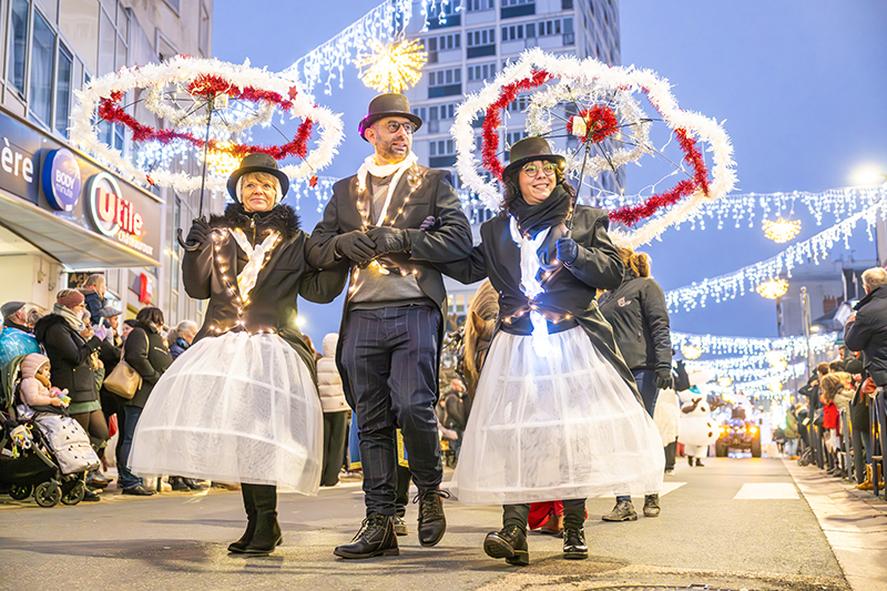 Parade de Noël à Châteauroux
