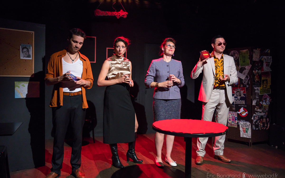 Rien ne va plus - improvisation des Smokings Sofa A La Folie Théâtre Paris