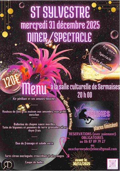 Saint Sylvestre Dîner/spectacle
