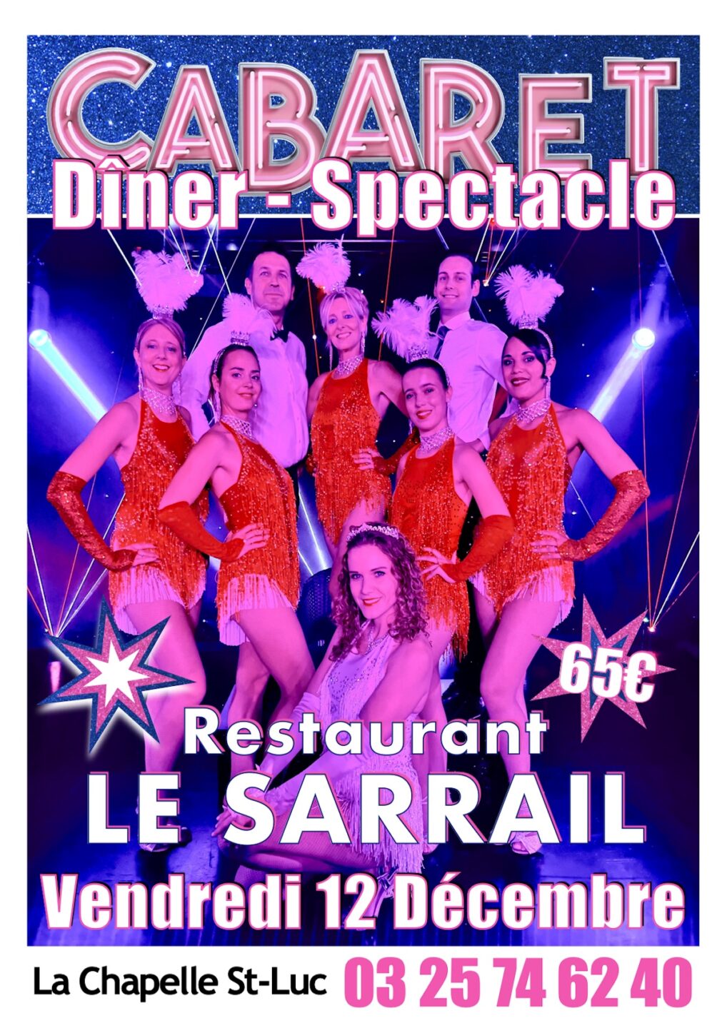 Soirée Dîner-Spectacle Cabaret Show