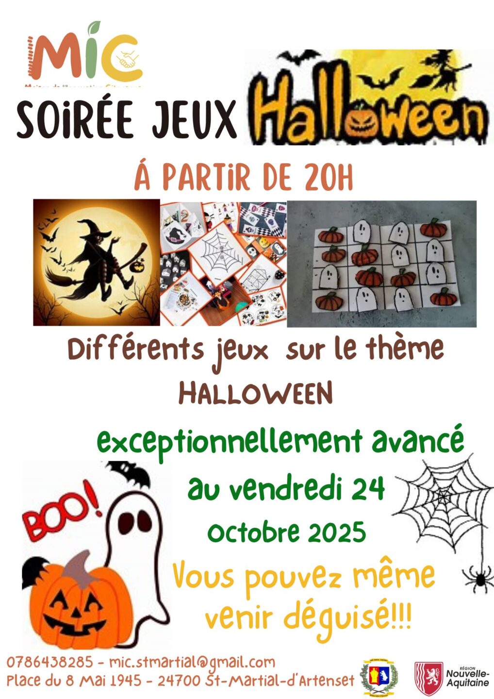 Soirée jeux d'Halloween