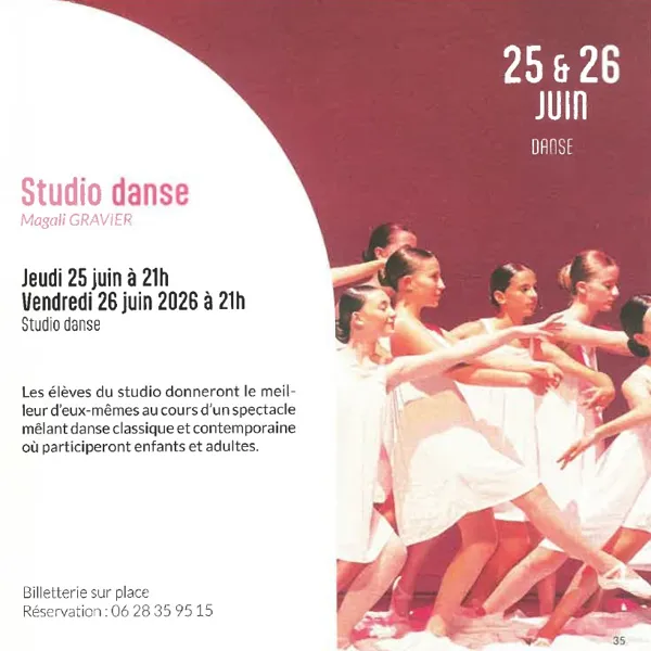 Spectacle Studio Danse
