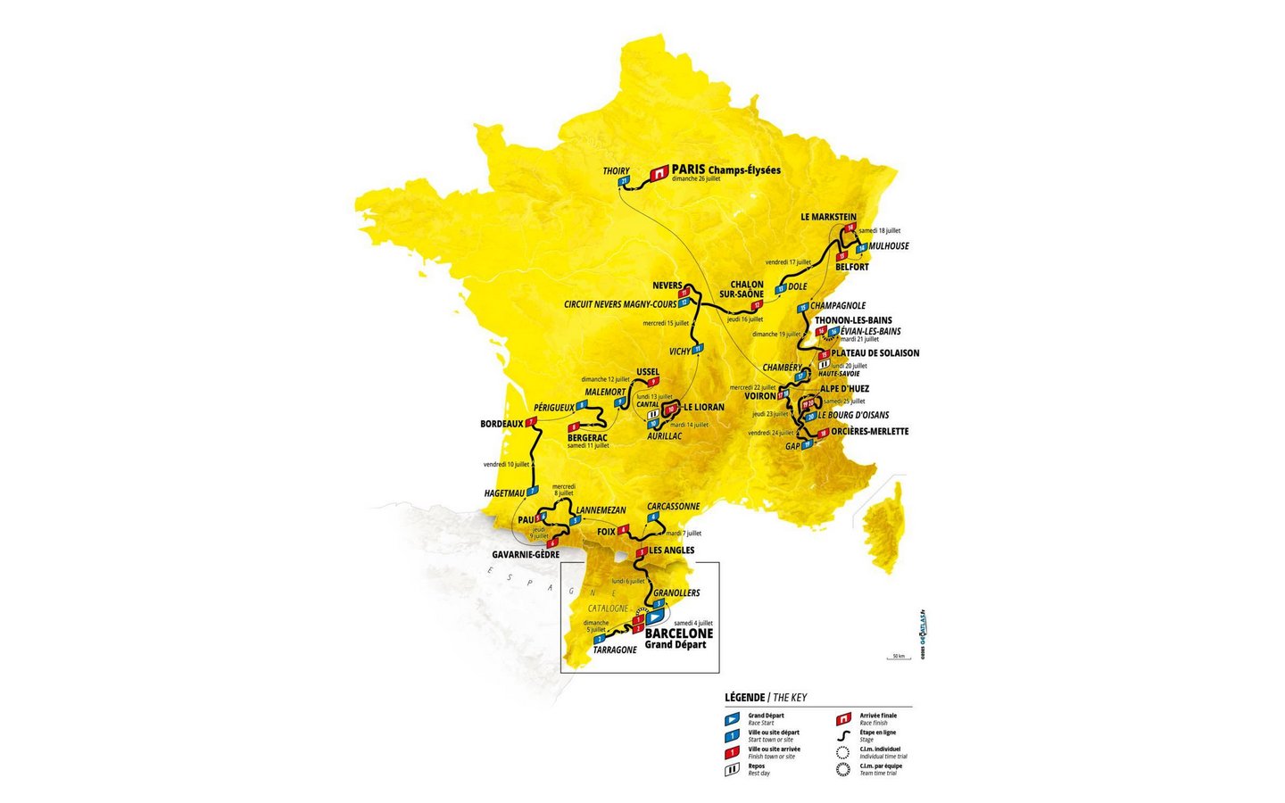 Tour de France 2026 Etape Pau Gavarnie-gèdre