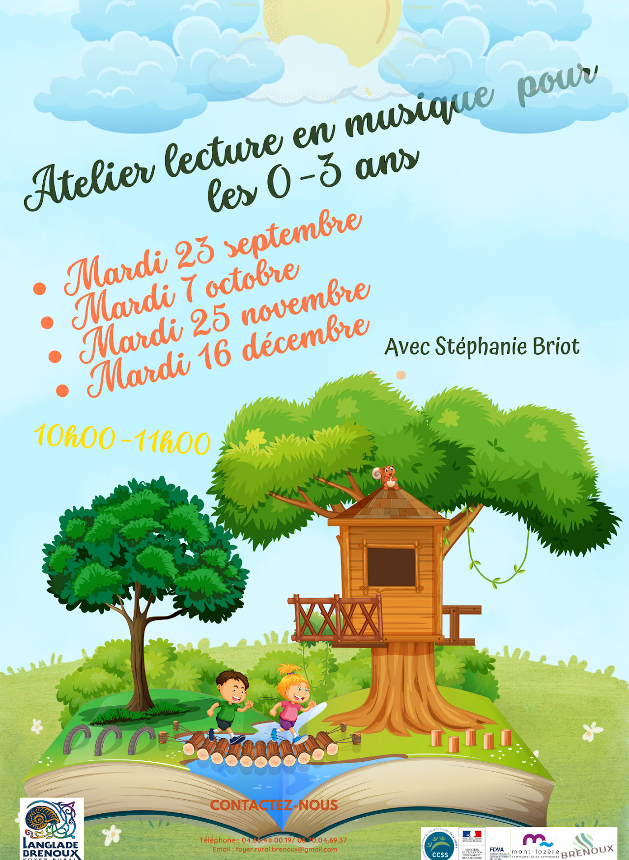 ATELIER LECTURE EN MUSIQUE POUR LES 0-3 ANS