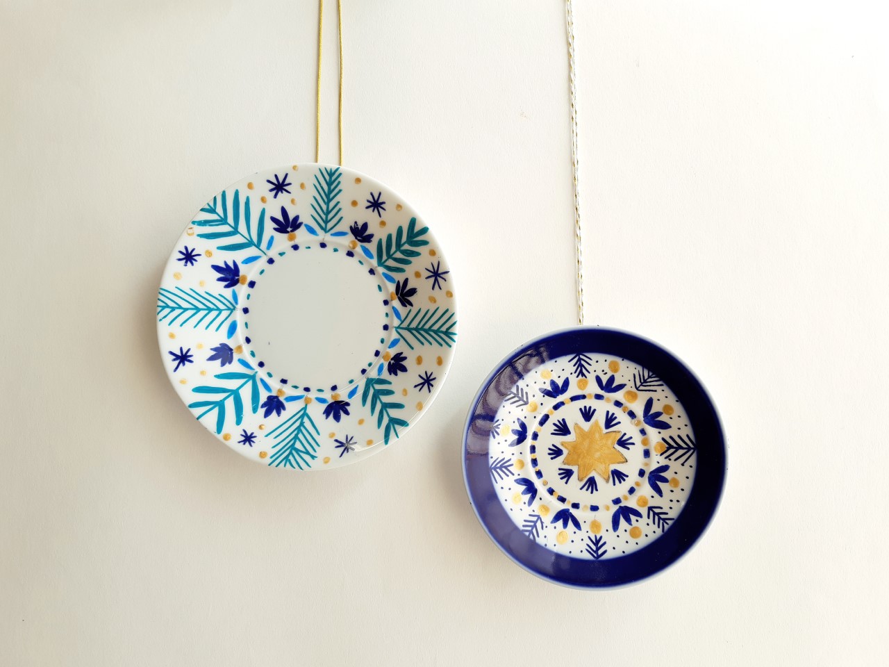 Atelier porcelaine 6-12 ans couronne de Noël