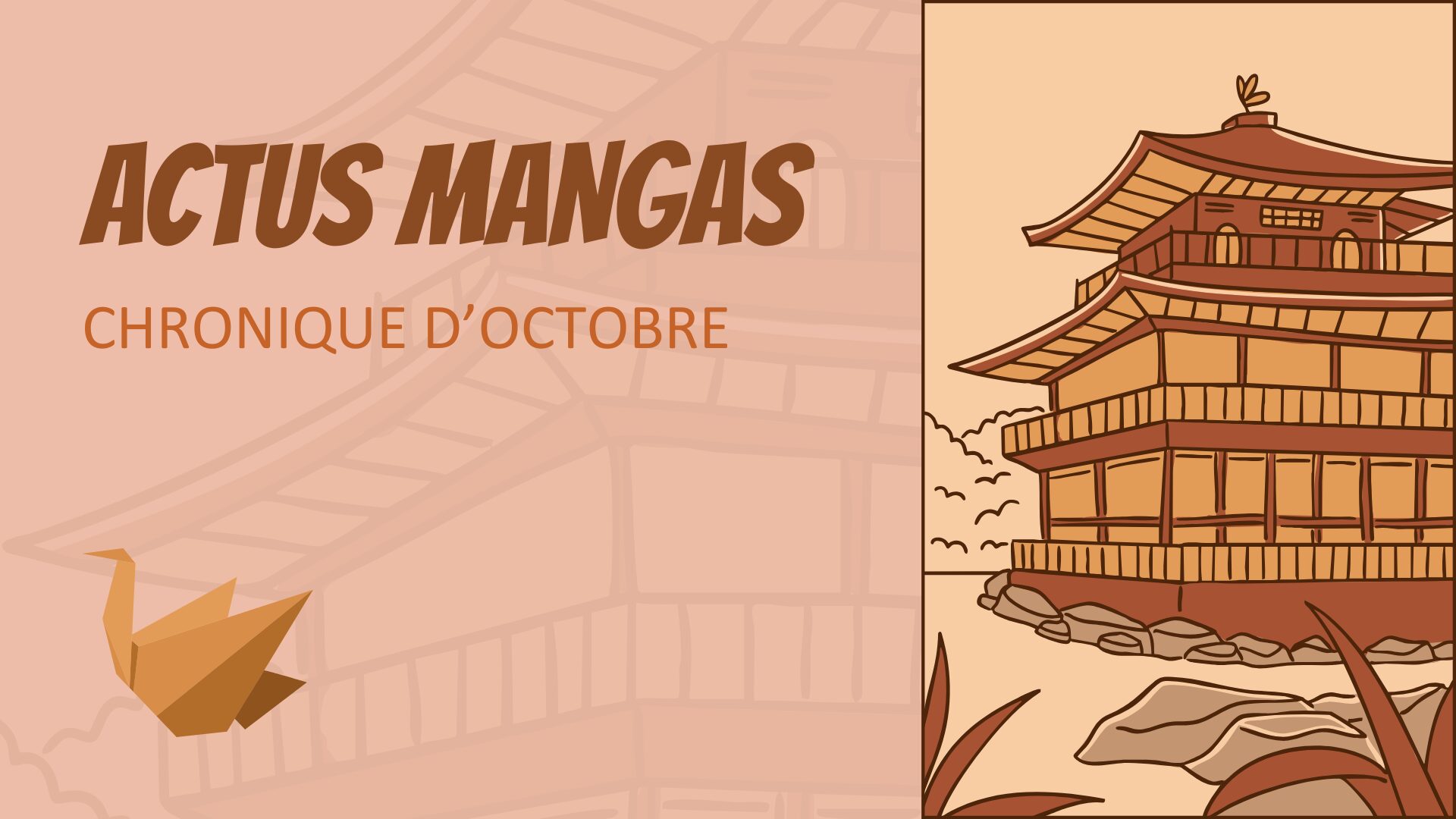 Actus Mangas. Les nouveautés d’octobre 2025